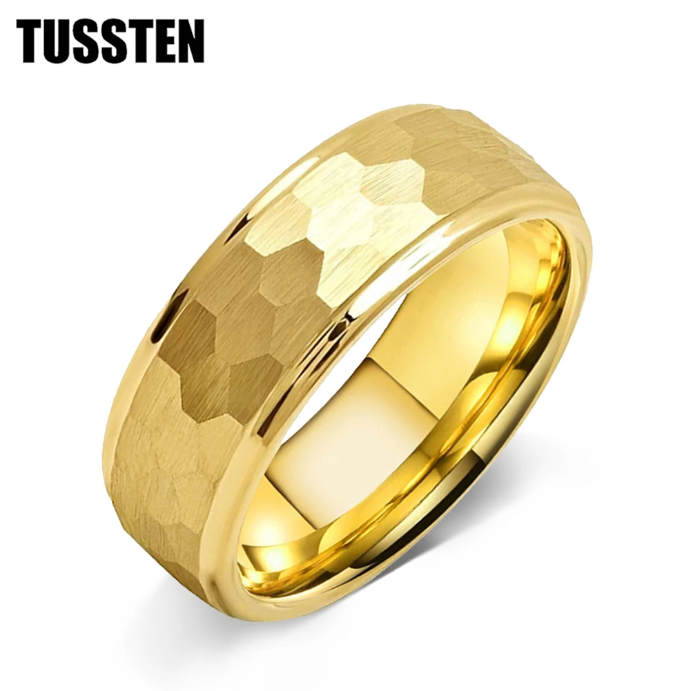 Dropshipping TUSSTEN 6/8MM Men Women Hammer Ring Stylish Tungsten Wedding Band Stepped Finish Great Workmanship Comfort Fit
Dropshipping TUSSTEN 6/8MM Men Women Hammer Ring Stylish Tungsten Wedding Band Stepped Finish Great Workmanship Comfort Fit