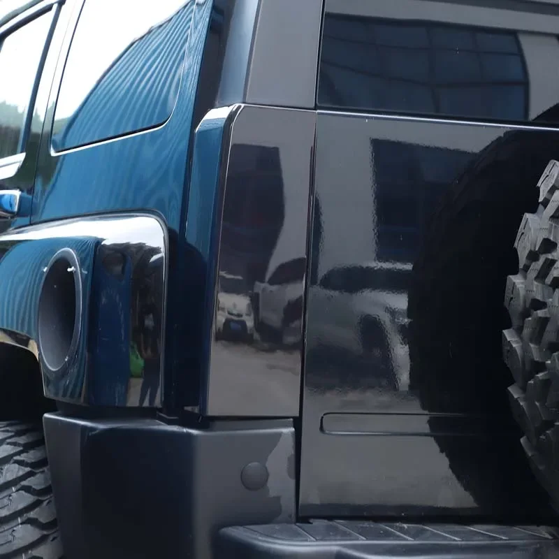 For 2005-2009 Hummer H3 Car Tail Light Blackened Shell ABS Transparent Gray Tail Light Cover Tail Light Decorative Cover
For 2005-2009 Hummer H3 Car Tail Light Blackened Shell ABS Transparent Gray Tail Light Cover Tail Light Decorative Cover