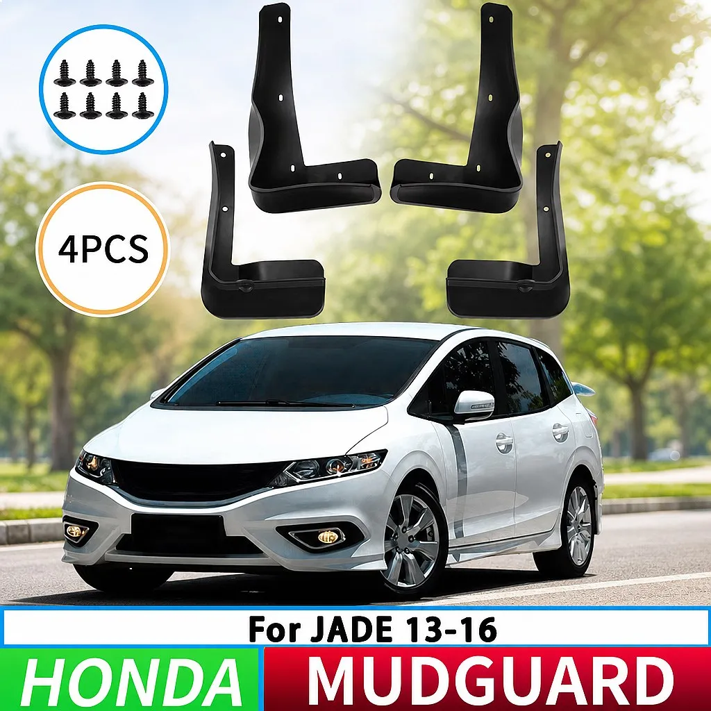 Suitable for Honda Jade 2013-2016 Front Rear Mudguards Splash Guards Car Mud Flaps Fender
Suitable for Honda Jade 2013-2016 Front Rear Mudguards Splash Guards Car Mud Flaps Fender