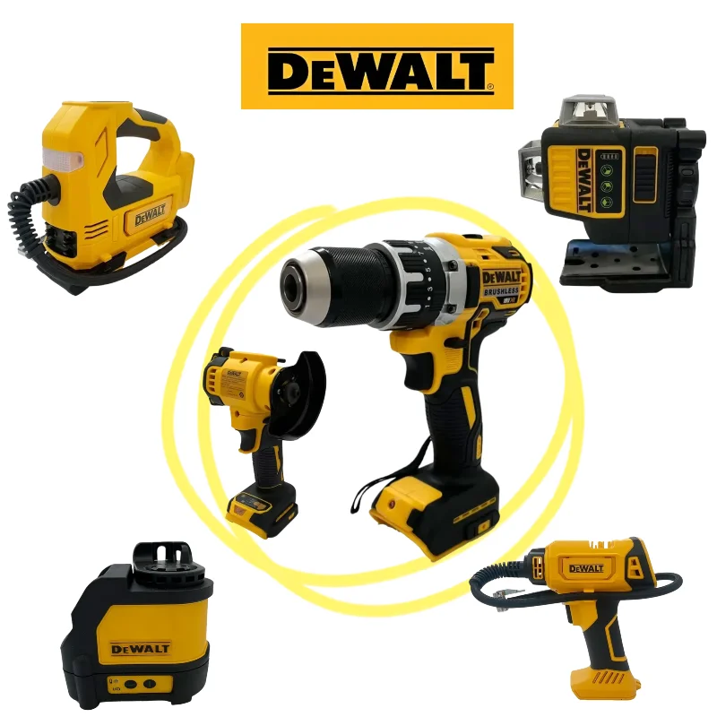 Многофункциональные электроинструменты DeWalt: беспроводная бесщеточная угловая шлифмашина, резак, электрический гайковерт, полировальная машина, воздушный насос, термофен.
Многофункциональные электроинструменты DeWalt: беспроводная бесщеточная угловая шлифмашина, резак, электрический гайковерт, полировальная машина, воздушный насос, термофен.