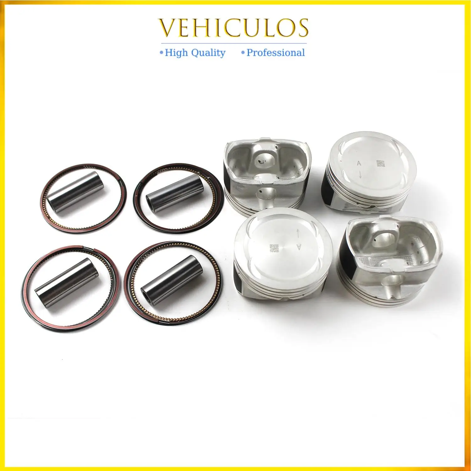 4pcs G4KE 2.4L Engine Pistons Rings Set For 2007–2019 Hyundai Kia Sonata Sorento 23410-2G200 23040-2G200 23410-25201 23410-2G201
4pcs G4KE 2.4L Engine Pistons Rings Set For 2007–2019 Hyundai Kia Sonata Sorento 23410-2G200 23040-2G200 23410-25201 23410-2G201