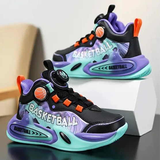 Children Basketball Shoes Spring New Mesh Breathable Comfort Anti Slip Sports Shoes Fashion School Boys Outdoor Walking Shoes
Children Basketball Shoes Spring New Mesh Breathable Comfort Anti Slip Sports Shoes Fashion School Boys Outdoor Walking Shoes