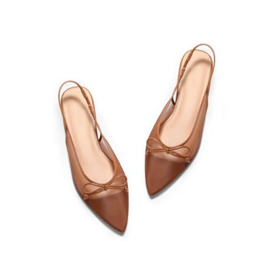 Coutgo Womens Slingback Flats Bow Closed Pointed Toe Mesh Ballet Flats Low Heel Sandals Dress Shoes
Coutgo Womens Slingback Flats Bow Closed Pointed Toe Mesh Ballet Flats Low Heel Sandals Dress Shoes