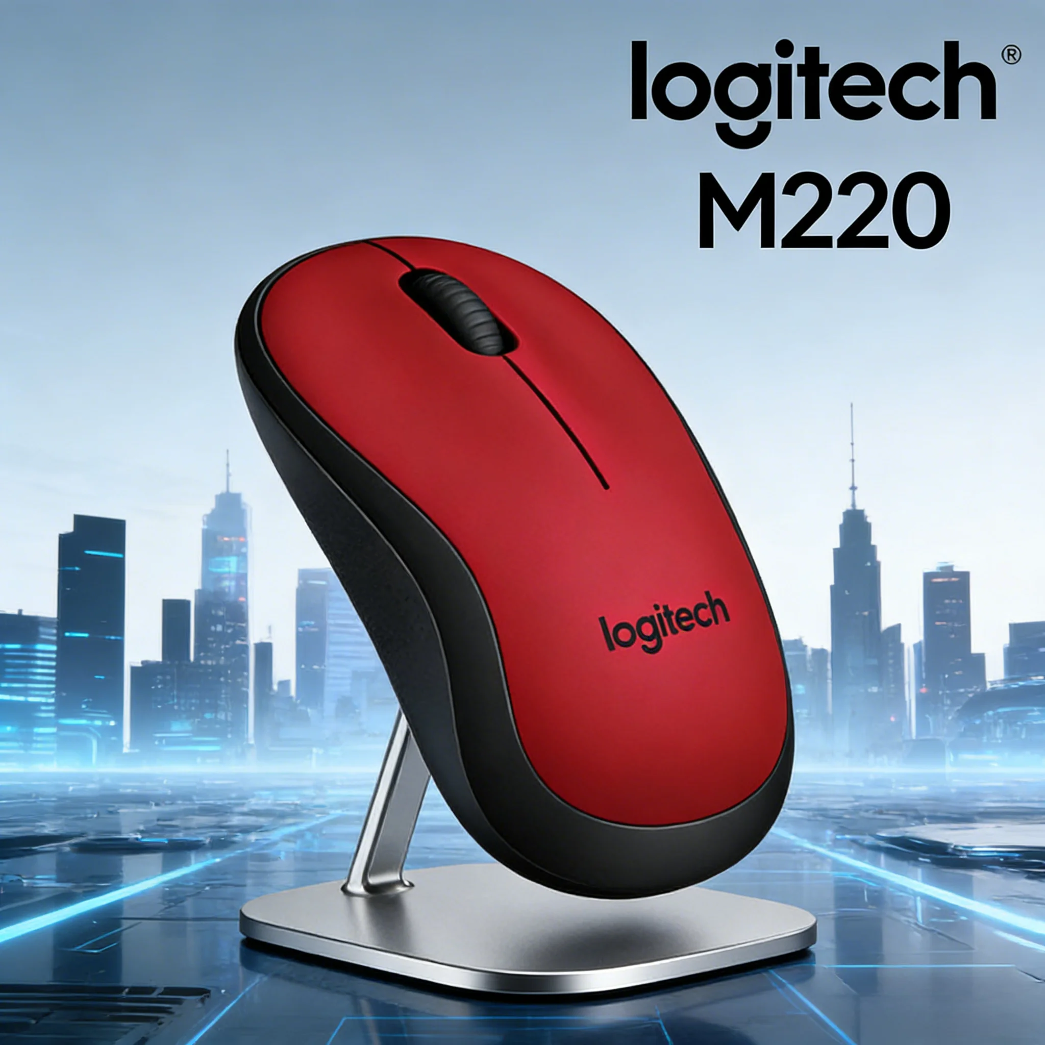 M220 Business Wireless Mouse Office Quiet Design Logitech