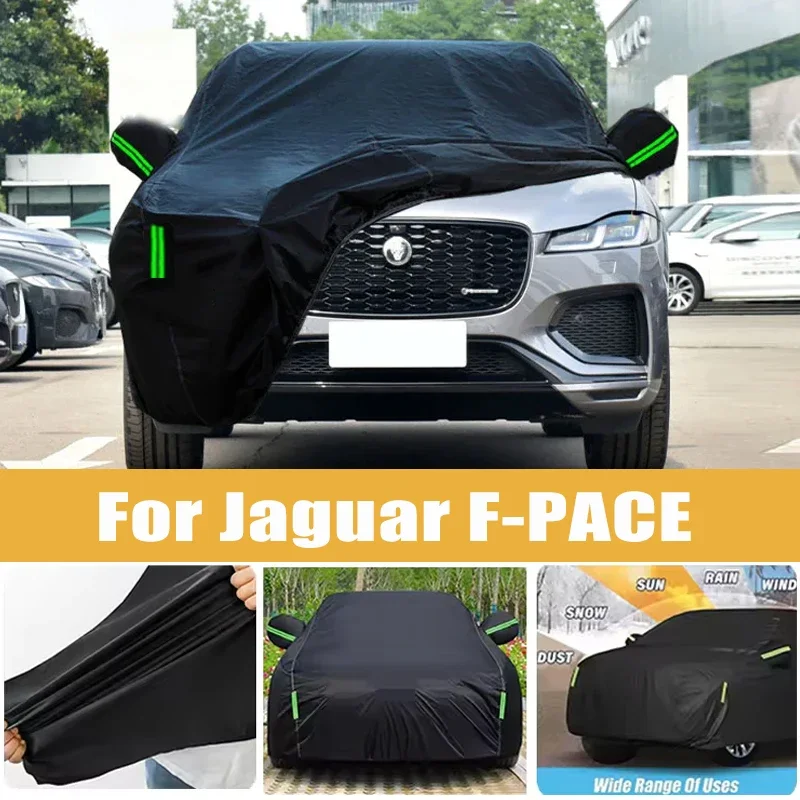 For Jaguar F-PACE Full Car Cover Four Seasons Outdoor Sun Anti UV Rain Snow Dust Protection Oxford Cloth Accessories
For Jaguar F-PACE Full Car Cover Four Seasons Outdoor Sun Anti UV Rain Snow Dust Protection Oxford Cloth Accessories