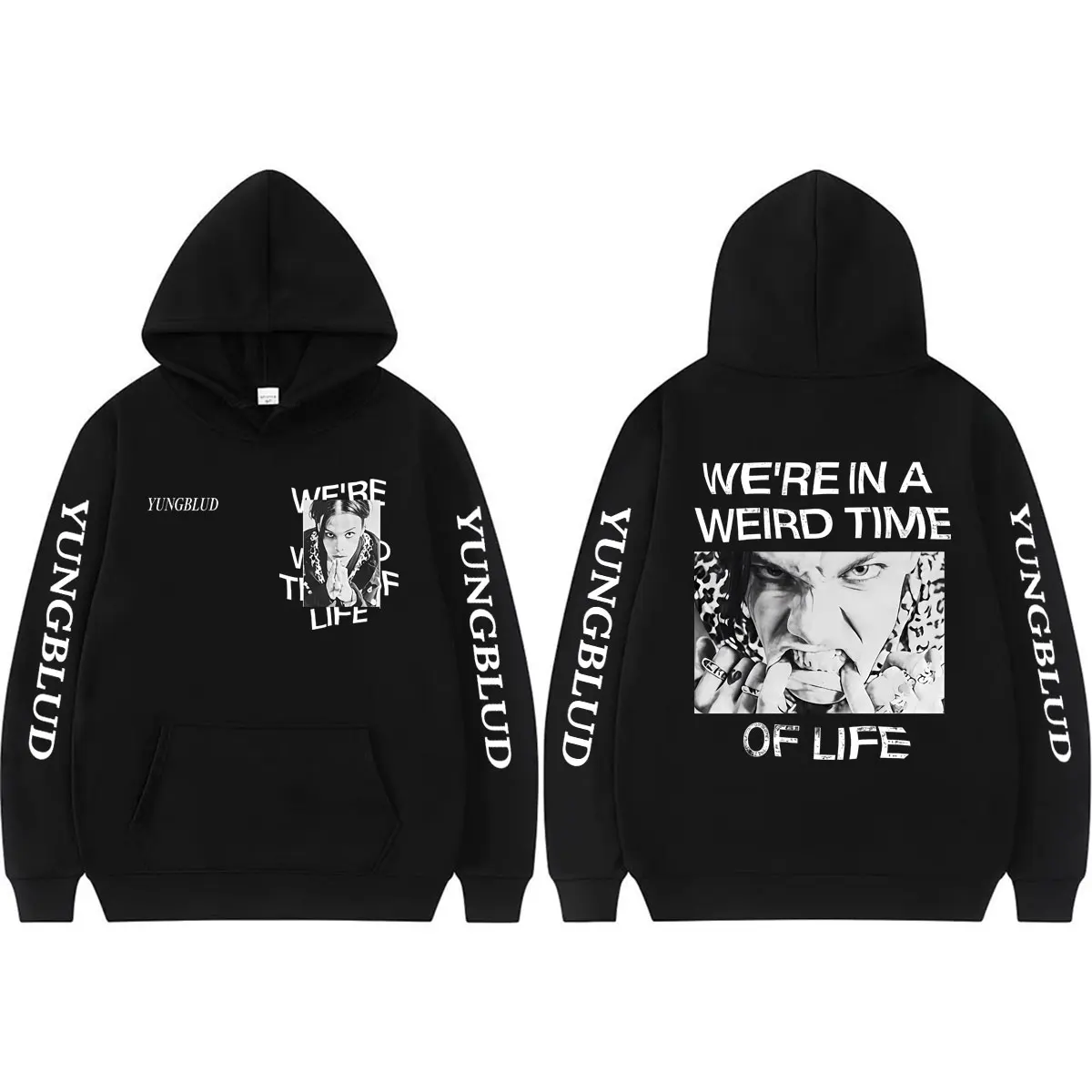Youngblud Idols The World Tour 2026 Printed Hoodies Men's Clothing Vintage Street Oversized Male Casual Loose Hooded Sweatshirts
Youngblud Idols The World Tour 2026 Printed Hoodies Men's Clothing Vintage Street Oversized Male Casual Loose Hooded Sweatshirts