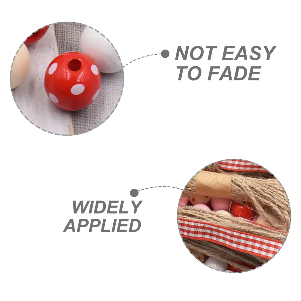 1Set DIY Garland Wooden Beads Round Loose Beads Valentine Day Craft Accessories for Jewelry Making Bracelets Necklace
1Set DIY Garland Wooden Beads Round Loose Beads Valentine Day Craft Accessories for Jewelry Making Bracelets Necklace