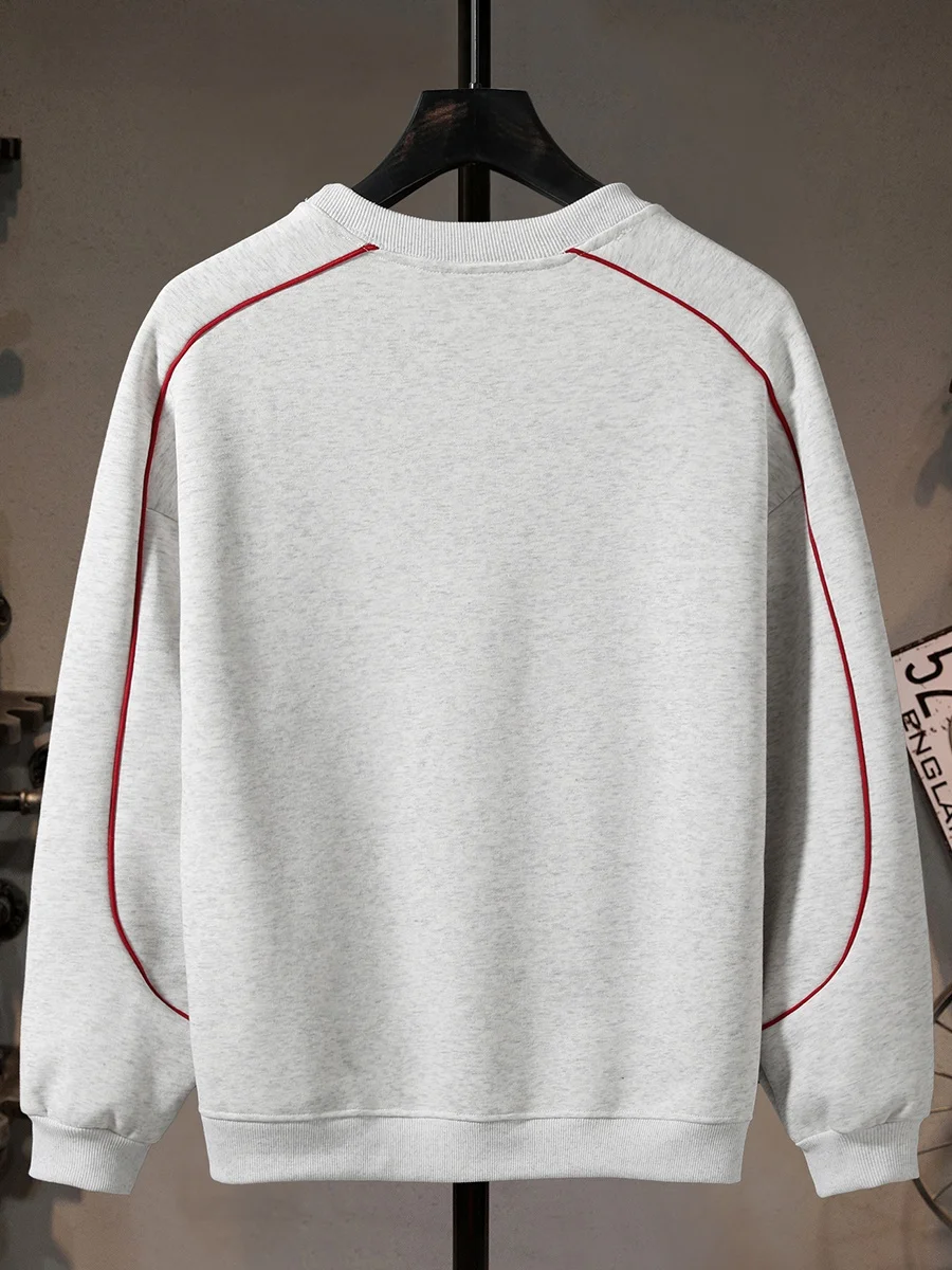 Новая мужская толстовка 2026 года с круглым вырезом, утепленная флисом, спортивная, повседневная, свободного кроя, универсальная, комфортная, из смесового хлопка
Новая мужская толстовка 2026 года с круглым вырезом, утепленная флисом, спортивная, повседневная, свободного кроя, универсальная, комфортная, из смесового хлопка