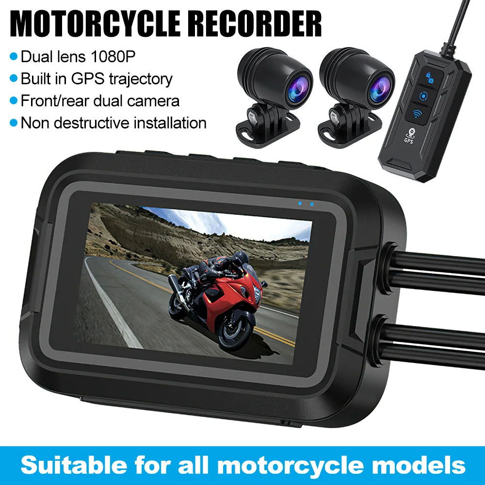 Мини-двойная камера для мотоцикла, видеорегистратор, HD 1080P, водонепроницаемая камера для всего тела с Wi-Fi, GPS, передний и задний видеорегистратор для вождения
Мини-двойная камера для мотоцикла, видеорегистратор, HD 1080P, водонепроницаемая камера для всего тела с Wi-Fi, GPS, передний и задний видеорегистратор для вождения