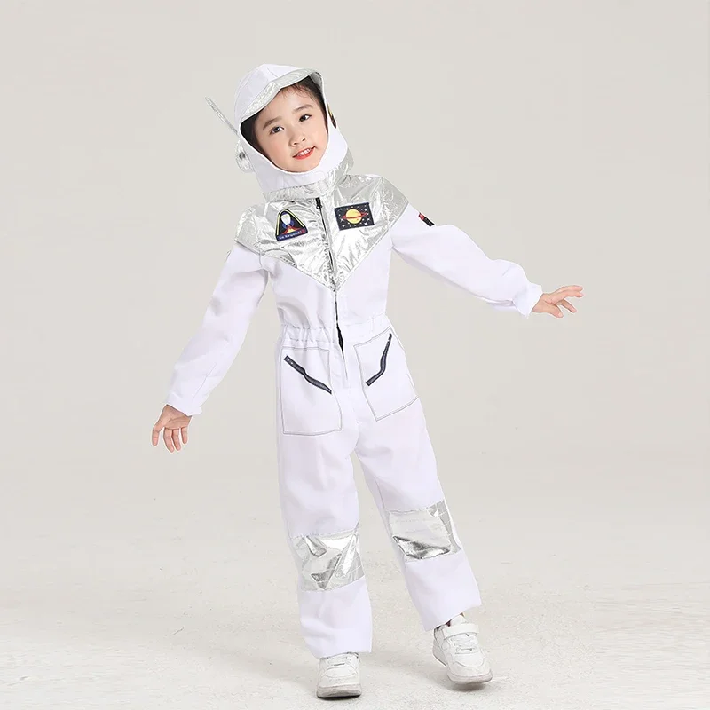 Children's Astronaut Space Suit Kindergarten Stage Performance Halloween Festival Party Cosplay Costume anime boy girl clothes
Children's Astronaut Space Suit Kindergarten Stage Performance Halloween Festival Party Cosplay Costume anime boy girl clothes