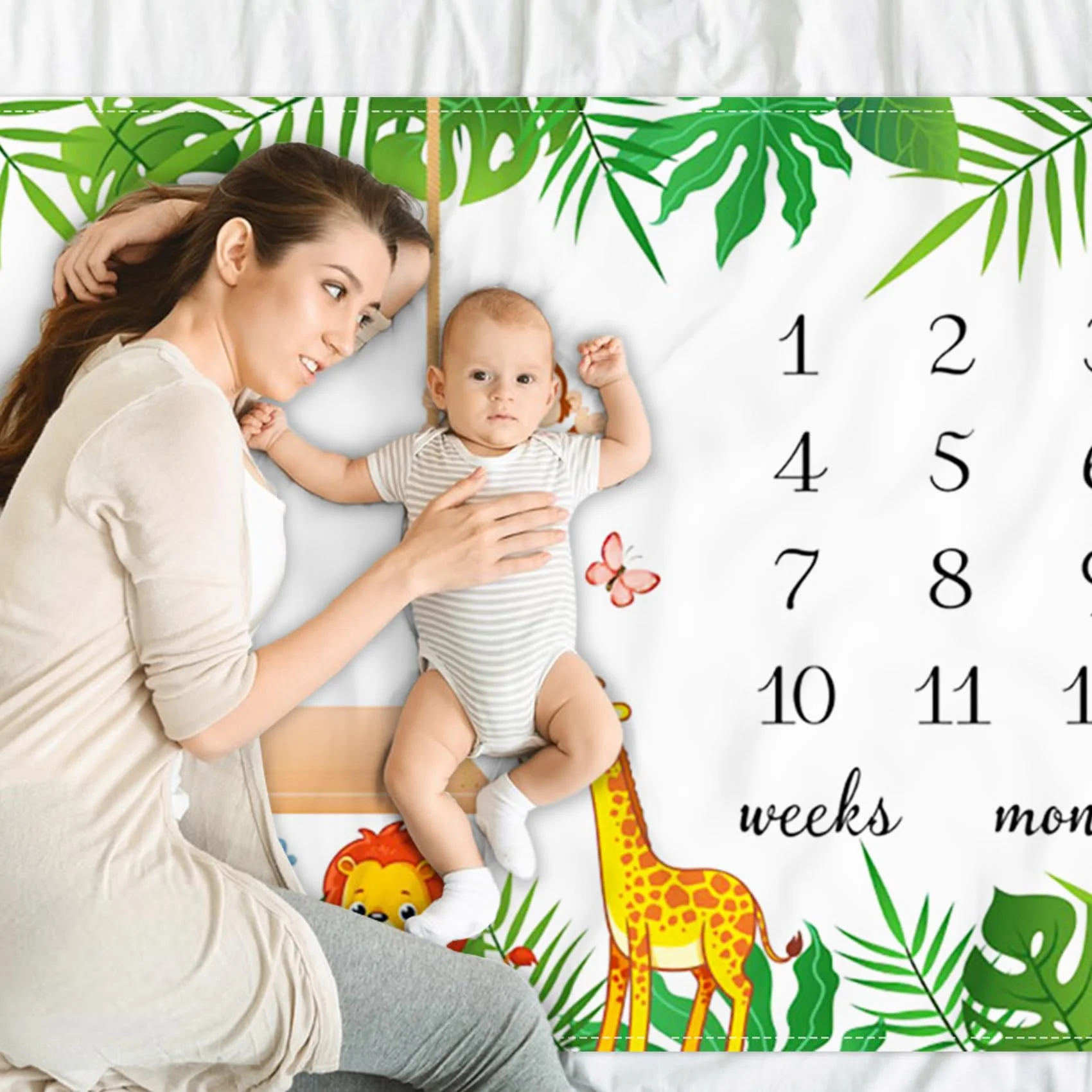 Календарь-плед VIKAMA для отслеживания роста малыша: идеальный подарок новорожденному на 100 дней и первый день рождения
Календарь-плед VIKAMA для отслеживания роста малыша: идеальный подарок новорожденному на 100 дней и первый день рождения