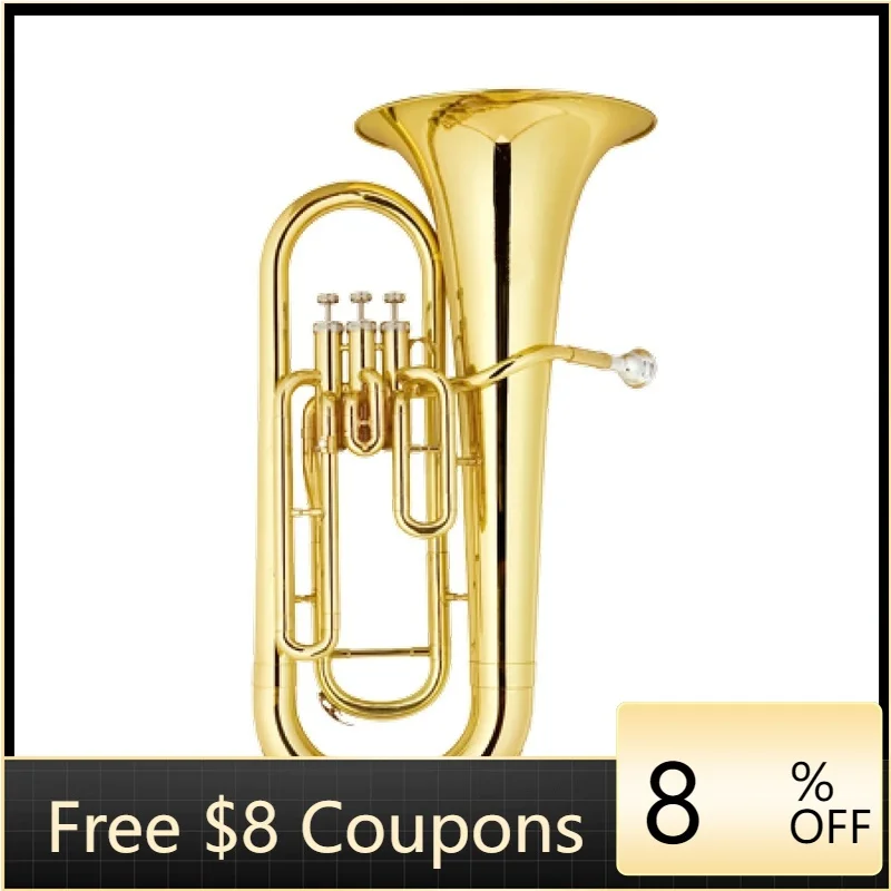 STLF Factory Brass Instruments Bb Euphonium Hug Bugle 28cm Horn 3 4 Keys Pistons on the Bass Tuba
STLF Factory Brass Instruments Bb Euphonium Hug Bugle 28cm Horn 3 4 Keys Pistons on the Bass Tuba