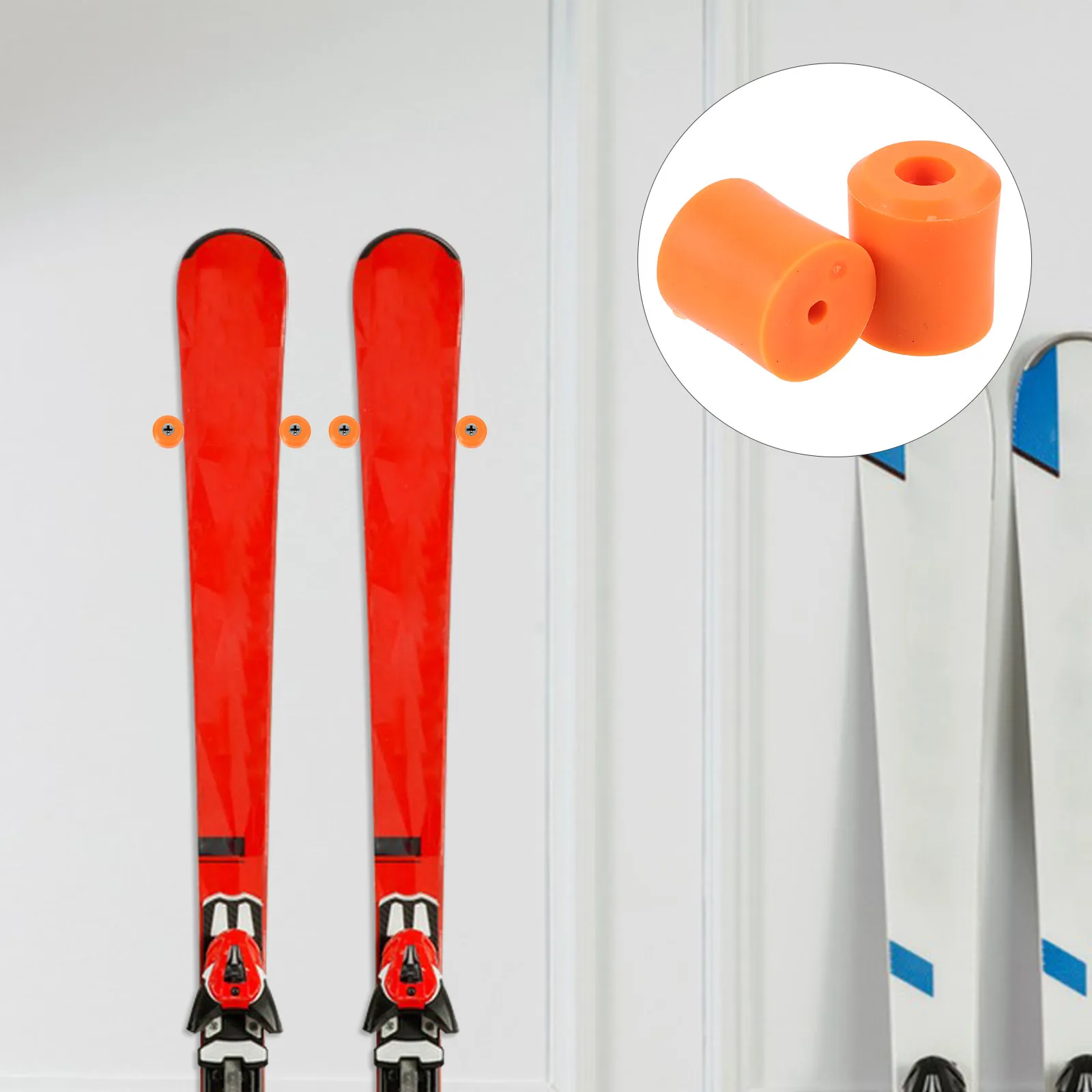 2Pcs Ski Wall Mount Snowboard Holder Vertical Rubber Rack Bright Color Easy Install Skateboard Storage Snowboard Wall Mount
2Pcs Ski Wall Mount Snowboard Holder Vertical Rubber Rack Bright Color Easy Install Skateboard Storage Snowboard Wall Mount
