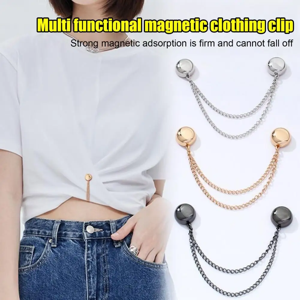 Stylish Clips for Clothes Magnetic Clothing Clips with Chain Multi-function Hem Clips for Women’s Pants Jeans for Sweaters
Stylish Clips for Clothes Magnetic Clothing Clips with Chain Multi-function Hem Clips for Women’s Pants Jeans for Sweaters