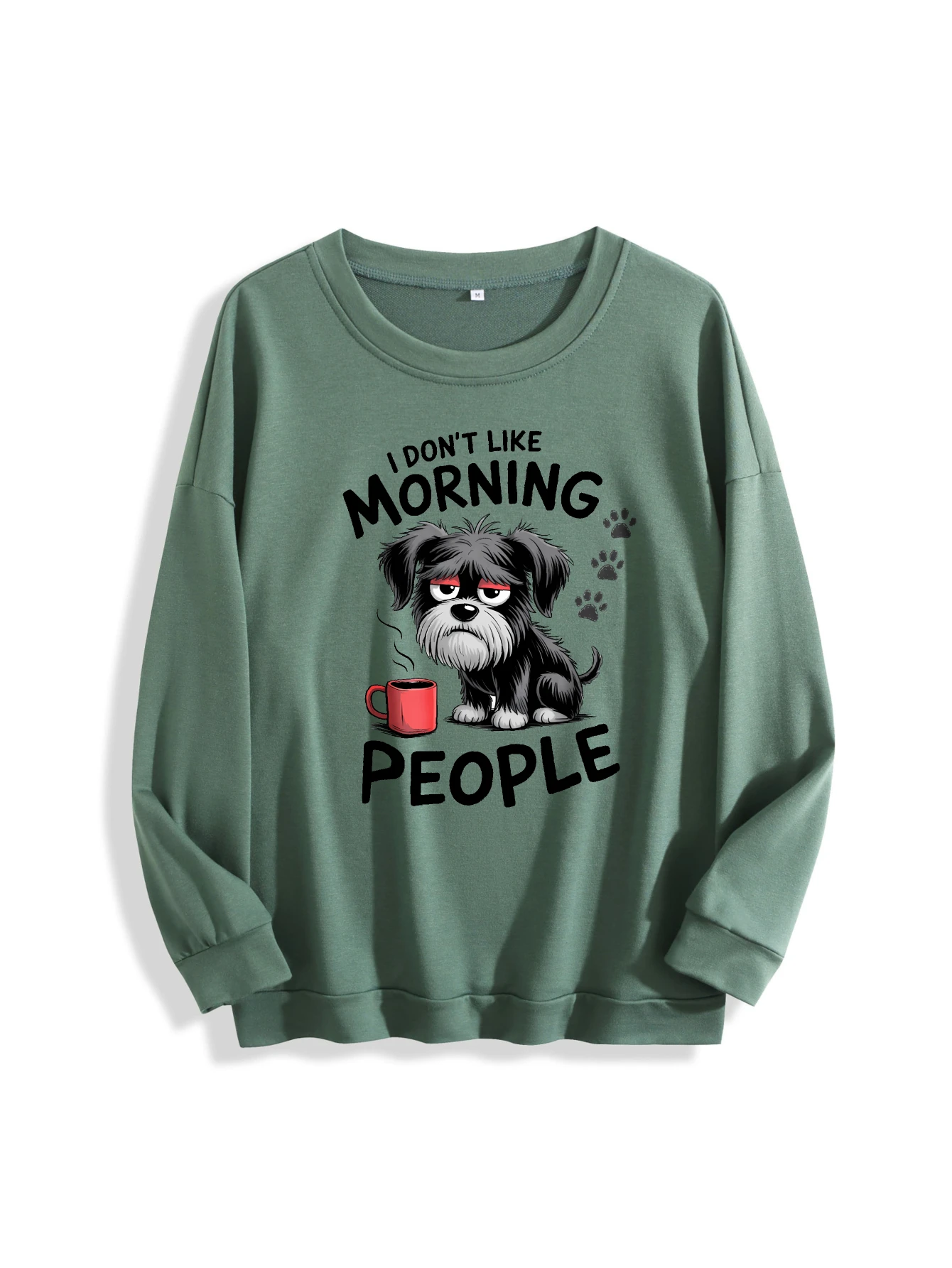 Уютный женский джемпер с круглым вырезом Grumpy Dog, разноцветный свободный крой из чистого хлопка для осени и зимы, Хэллоуина, спортивные готовые
Уютный женский джемпер с круглым вырезом Grumpy Dog, разноцветный свободный крой из чистого хлопка для осени и зимы, Хэллоуина, спортивные готовые