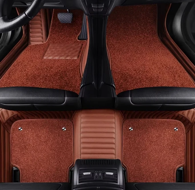 Custom special car floor mats for BMW 520i 520d 525i 530i 540d G60 2026-2024 waterproof top quality double layers carpets
Custom special car floor mats for BMW 520i 520d 525i 530i 540d G60 2026-2024 waterproof top quality double layers carpets