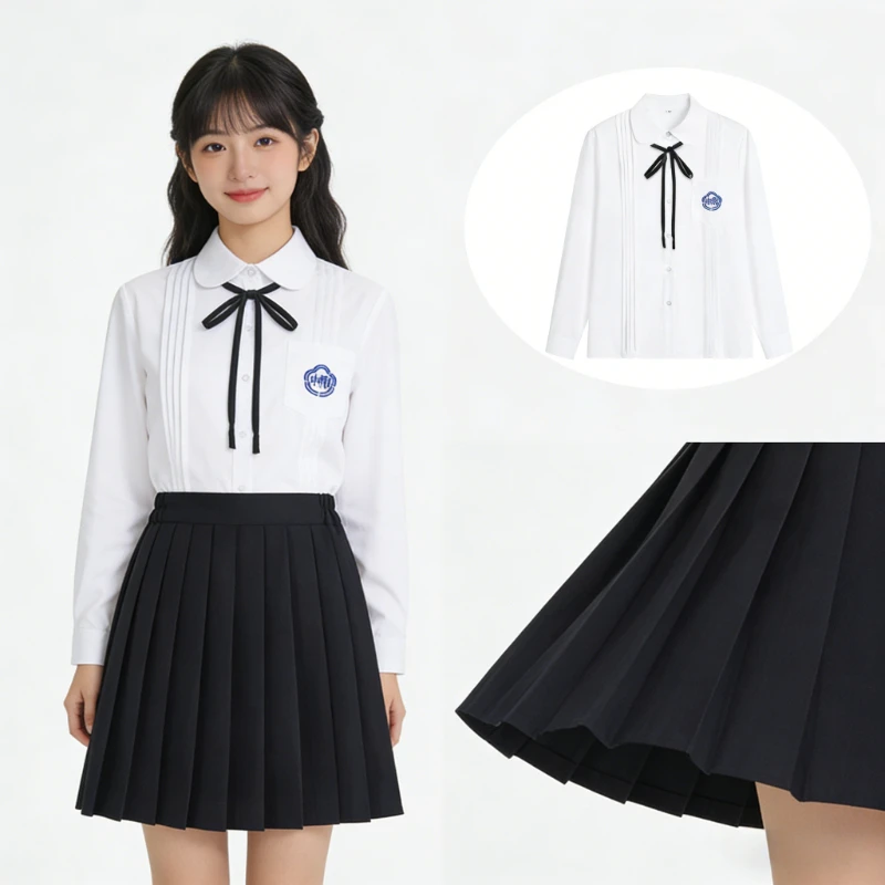 College Style Shirt & Pants Set, JK Uniforms Outfit For Students, School Uniform For Graduation Season & Sports Meeting
College Style Shirt & Pants Set, JK Uniforms Outfit For Students, School Uniform For Graduation Season & Sports Meeting