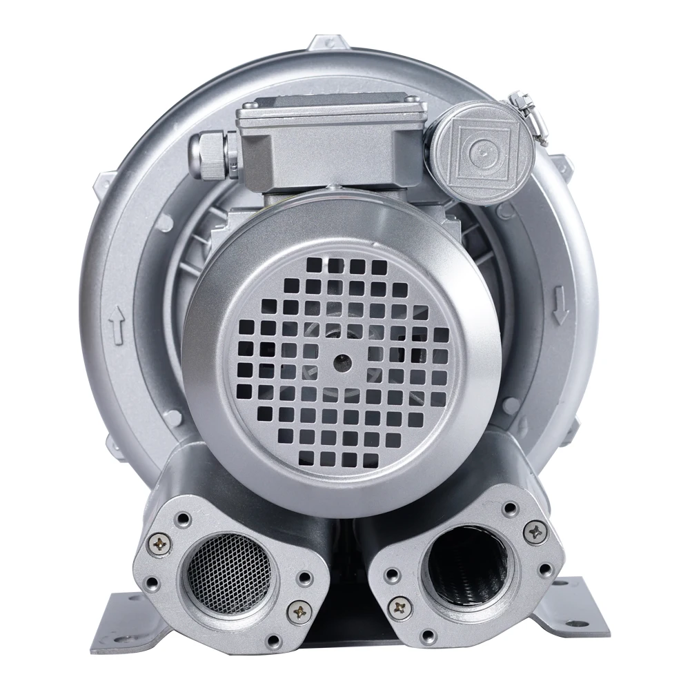 Good Quality 250W 220V Long Working Life High Pressure Single Phase Air Ring Blower 
Good Quality 250W 220V Long Working Life High Pressure Single Phase Air Ring Blower