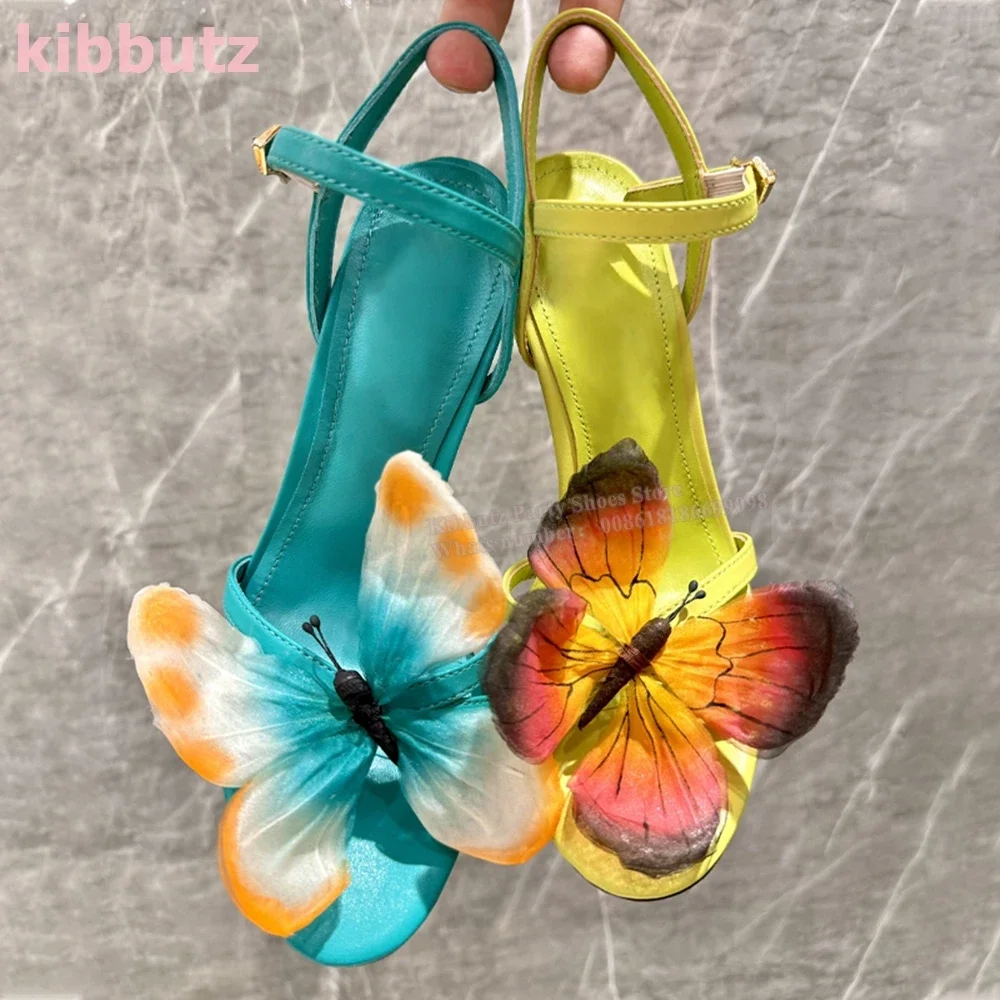 Butterfly Genuine Leather Sandals Novelty Sexy Pointed Toe Thin Heels Ankle Strap Fashion Party Dress Concise Women Shoes Newest
Butterfly Genuine Leather Sandals Novelty Sexy Pointed Toe Thin Heels Ankle Strap Fashion Party Dress Concise Women Shoes Newest