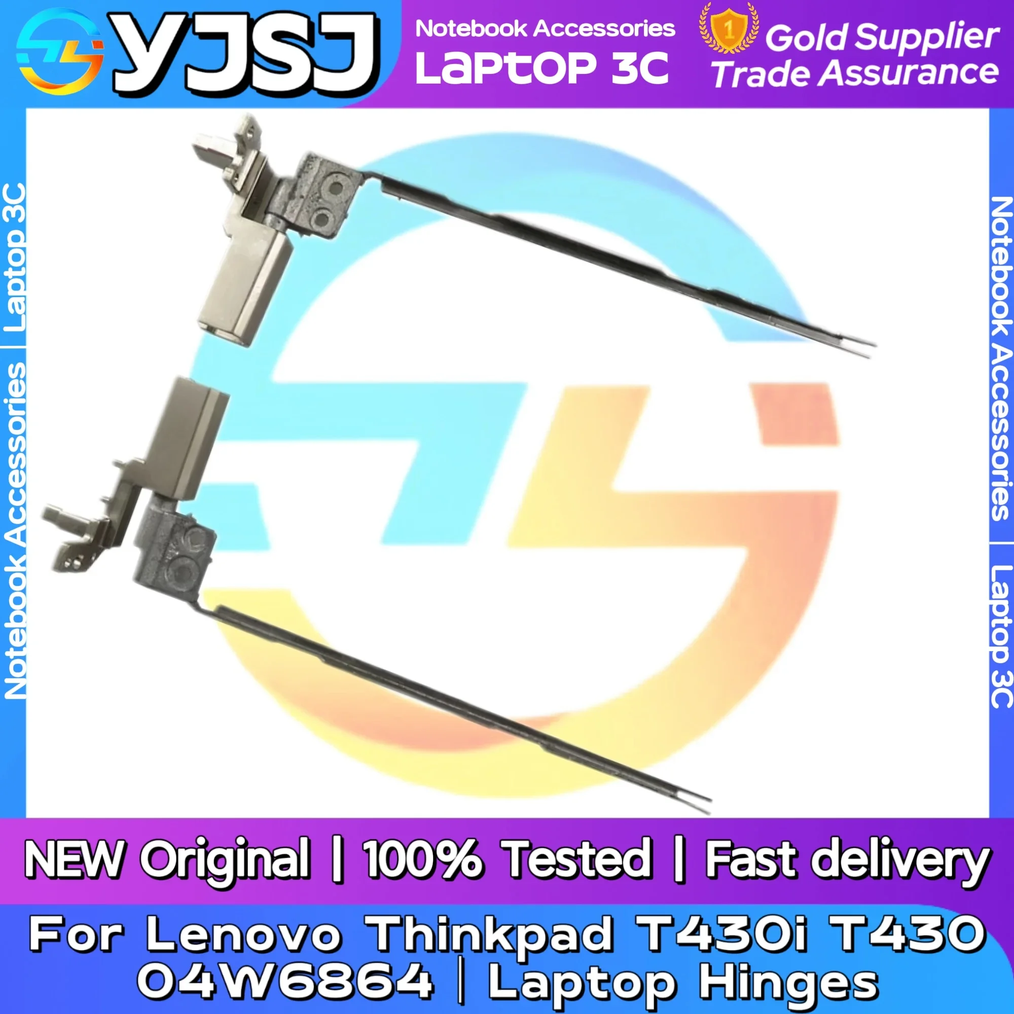 New Original Laptop Hinges LCD shaft For Lenovo ThinkPad T430 T430i LCD Hinges Screen Left and Right Axis Shaft 04W6863 04W6864
New Original Laptop Hinges LCD shaft For Lenovo ThinkPad T430 T430i LCD Hinges Screen Left and Right Axis Shaft 04W6863 04W6864