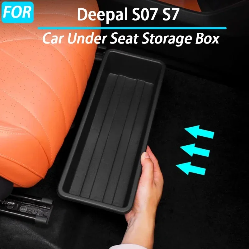 Car Under Seat Storage Box for Deepal S07 S7 Interior Accessories 2023 2024
Car Under Seat Storage Box for Deepal S07 S7 Interior Accessories 2023 2024