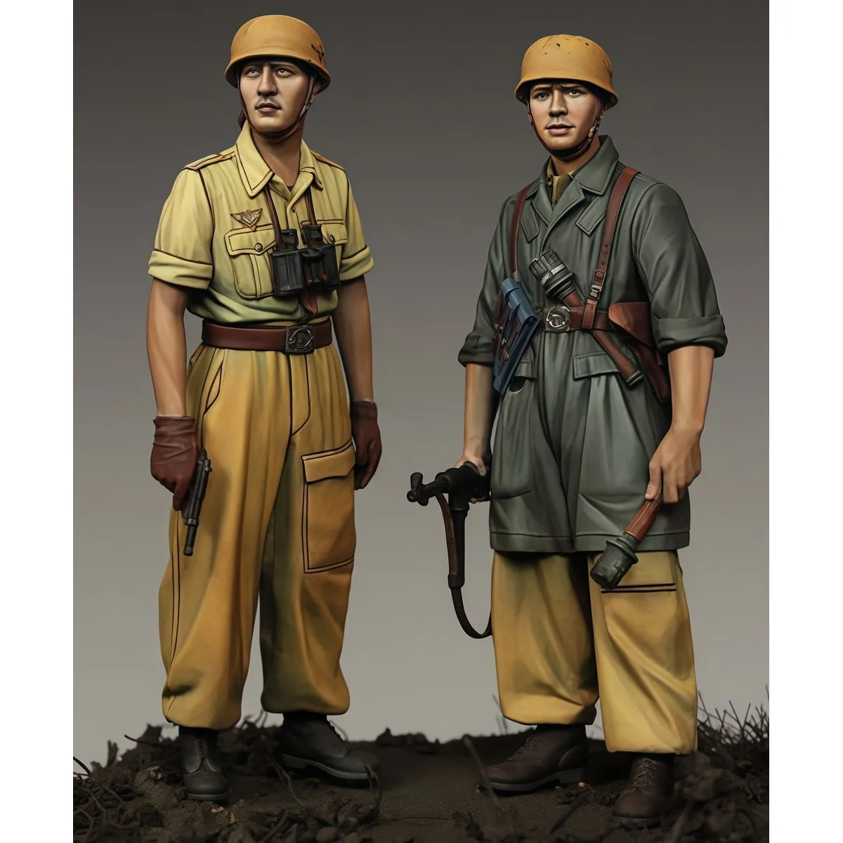 Комплект неокрашенной модели из смолы 1/35, военная тема, итальянский десантник времен Второй мировой войны в разобранном виде и неокрашенный GK
Комплект неокрашенной модели из смолы 1/35, военная тема, итальянский десантник времен Второй мировой войны в разобранном виде и неокрашенный GK