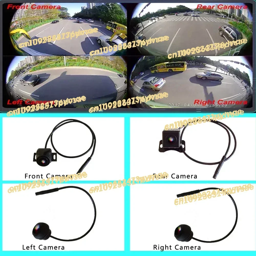 NEW Podofo 360 Panoramic Camera AHD 720P Full Color Image Bird View Left Right Front Rear Cameras For Car Radio Auto Electronics
NEW Podofo 360 Panoramic Camera AHD 720P Full Color Image Bird View Left Right Front Rear Cameras For Car Radio Auto Electronics