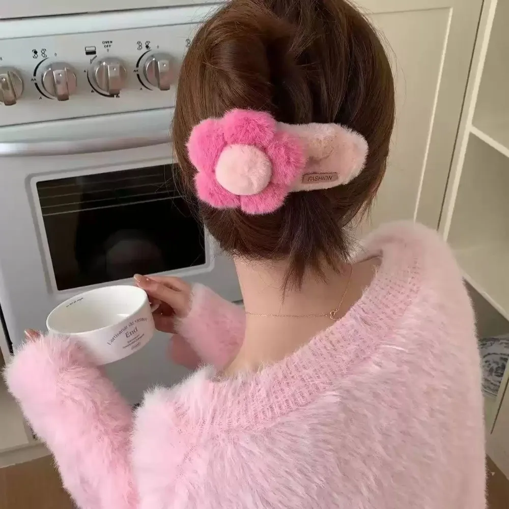 Gift Sweet Flower Hair Clip Fashion Cute Headwear Accessories Large Soft Duckbill Clip Daily
Gift Sweet Flower Hair Clip Fashion Cute Headwear Accessories Large Soft Duckbill Clip Daily