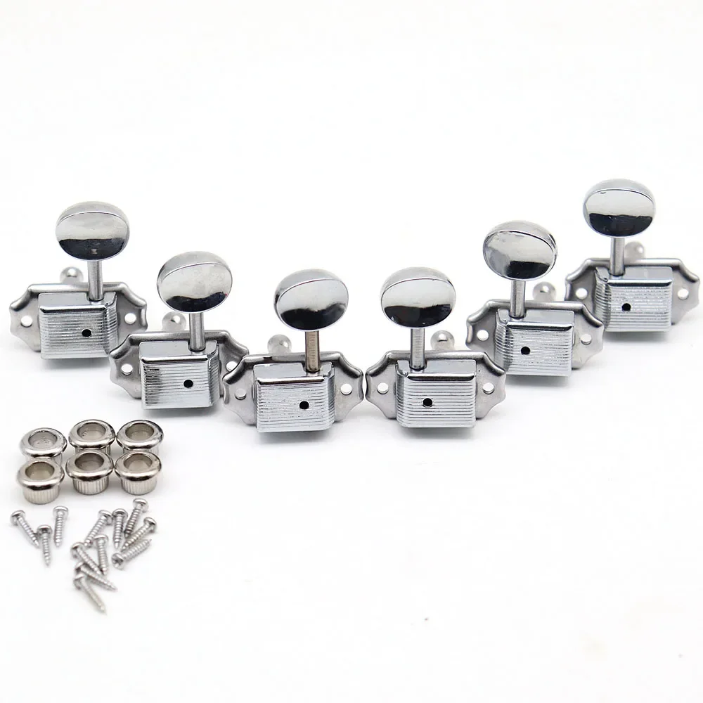 3L3R Vintage Guitar Tuning Pegs Guitar Tuners Machine Heads for electric Guitar Sliver/Gold
3L3R Vintage Guitar Tuning Pegs Guitar Tuners Machine Heads for electric Guitar Sliver/Gold