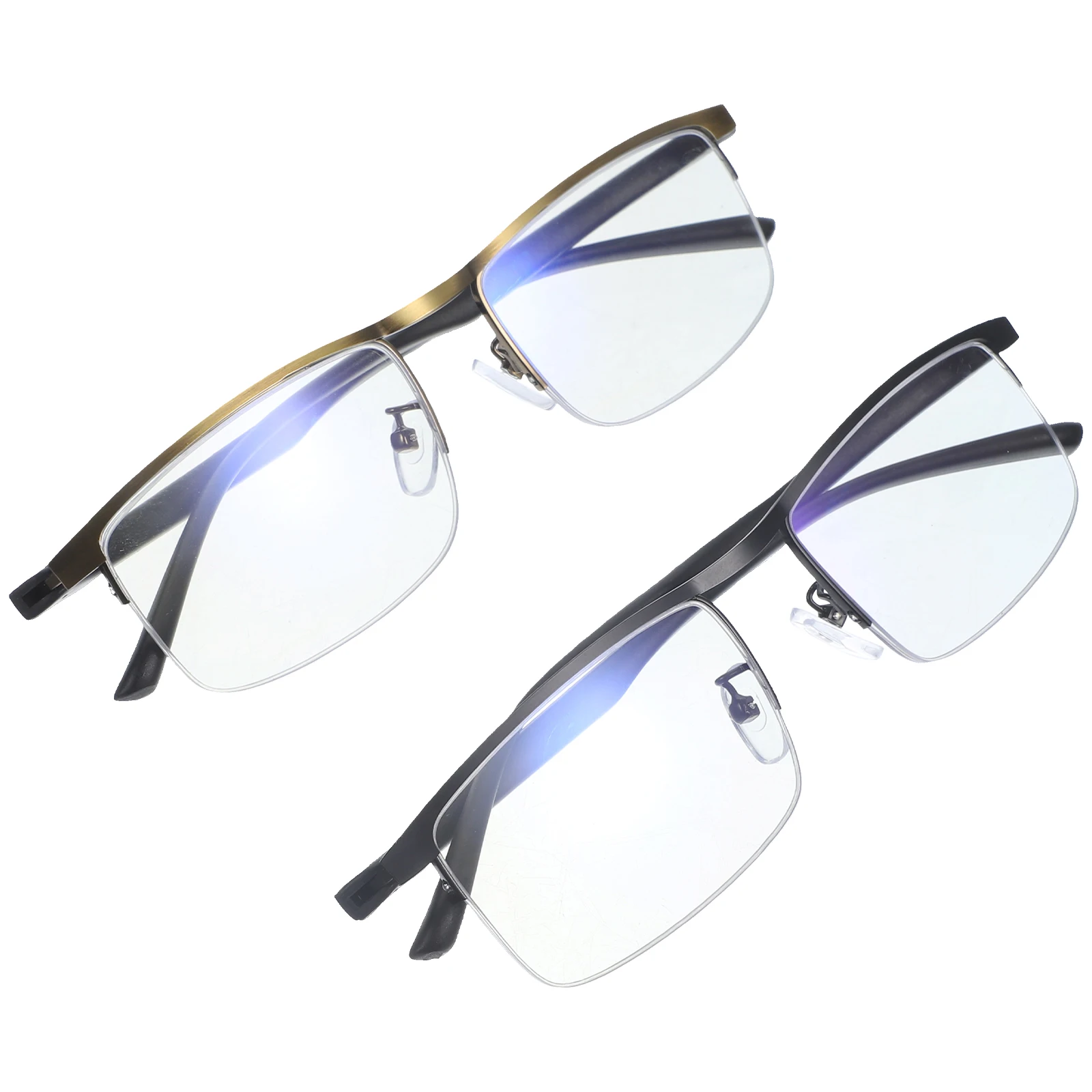 2Pcs Multifocal Reading Glasses 250Degrees Bright Black Gold Lenses Elderly Presbyopic Glasses Home Office
2Pcs Multifocal Reading Glasses 250Degrees Bright Black Gold Lenses Elderly Presbyopic Glasses Home Office