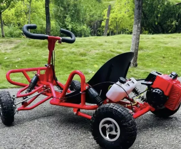 New 80CC Gas Pedal Go Kart All-Terrain UTV Beach Drifting Bike with Two-Stroke Engine35km/h Speed for Outdoor Adventures
New 80CC Gas Pedal Go Kart All-Terrain UTV Beach Drifting Bike with Two-Stroke Engine35km/h Speed for Outdoor Adventures