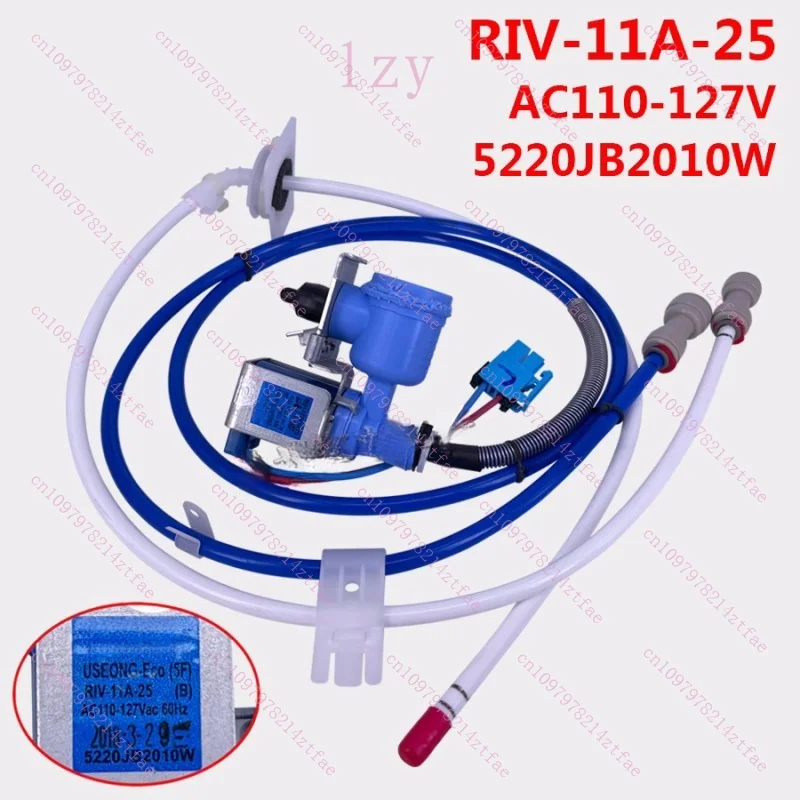for LG refrigerator solenoid valve RIV-11A-25 5220JB2010W single valve accessory AC110-127V RIV-11A-28 5220JB2010D AC220-240V
for LG refrigerator solenoid valve RIV-11A-25 5220JB2010W single valve accessory AC110-127V RIV-11A-28 5220JB2010D AC220-240V