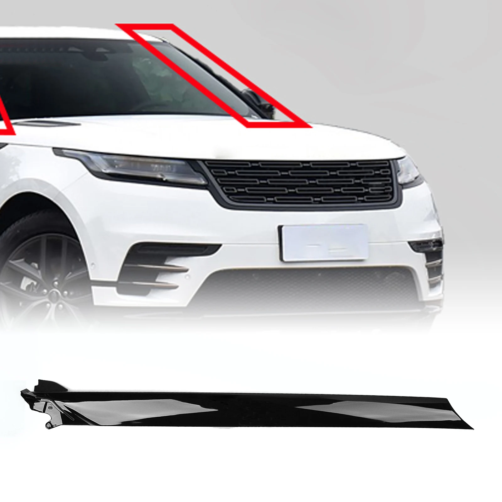 Накладка на переднюю стойку лобового стекла (молдинг) для Land Rover Range Rover Velar 2018-2023
Накладка на переднюю стойку лобового стекла (молдинг) для Land Rover Range Rover Velar 2018-2023