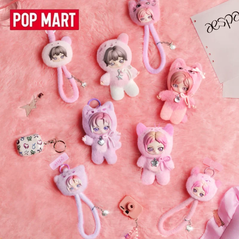 POPMART Aespa FLUFFY CLUB SERIES Plush Mobile Phone Strap Blind Box Surprise Mystery Box Cute Anime Action Figure Ornaments
POPMART Aespa FLUFFY CLUB SERIES Plush Mobile Phone Strap Blind Box Surprise Mystery Box Cute Anime Action Figure Ornaments