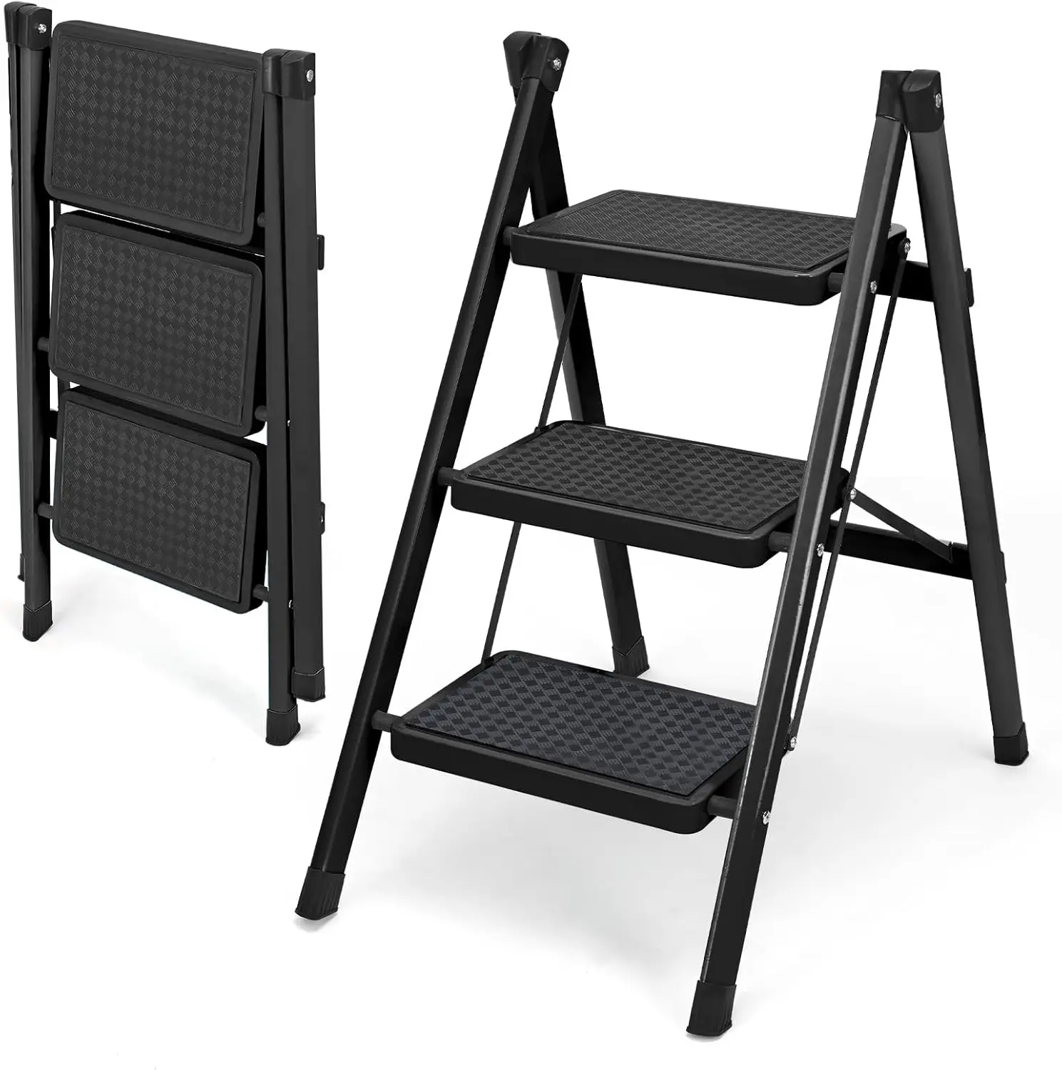 3 Step Ladder, Folding Step Stool for Adults, Lightweight Aluminum Step Ladder, Portable 330 LBS Capacity Ladders for Home Kitch
3 Step Ladder, Folding Step Stool for Adults, Lightweight Aluminum Step Ladder, Portable 330 LBS Capacity Ladders for Home Kitch