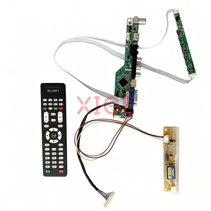 Matrix Controller Drive Board Fit QD15TL01 QD15TL02 QD15TL03 QD15TL04 HDMI+VGA+AV+USB 1280*800 1280x800 LVDS-30Pin 1CCFL DIY Kit
Matrix Controller Drive Board Fit QD15TL01 QD15TL02 QD15TL03 QD15TL04 HDMI+VGA+AV+USB 1280*800 1280x800 LVDS-30Pin 1CCFL DIY Kit