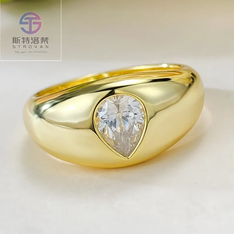 Hot Selling Vintage Gold Plated 925 Sterling Silver Rings Luxury Shiny Zirconia Diamond Rings Fashionable Chunky Rings
Hot Selling Vintage Gold Plated 925 Sterling Silver Rings Luxury Shiny Zirconia Diamond Rings Fashionable Chunky Rings