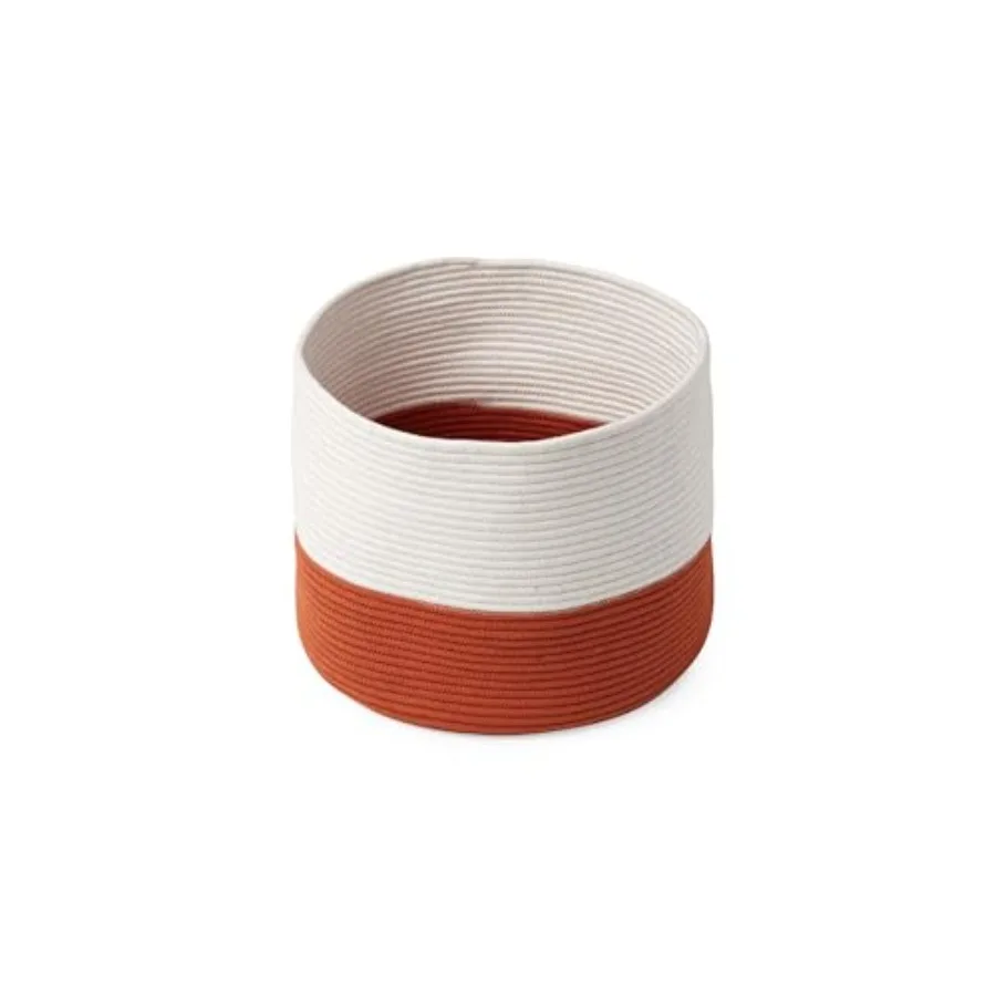 Braided Storage Basket - Soft Cotton Rope Basket for Blankets Toys and Nursery Organization Durable Easy to Carry Non-Toxic Nur
Braided Storage Basket - Soft Cotton Rope Basket for Blankets Toys and Nursery Organization Durable Easy to Carry Non-Toxic Nur