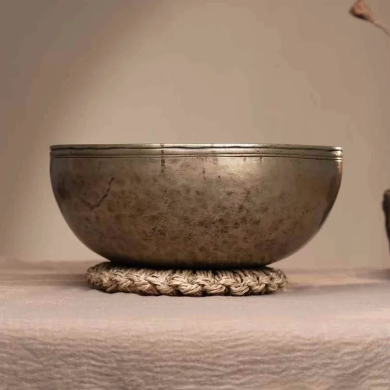 Pure handmade copper bowl meditation meditation collection ornament bowl retro ornament
Pure handmade copper bowl meditation meditation collection ornament bowl retro ornament