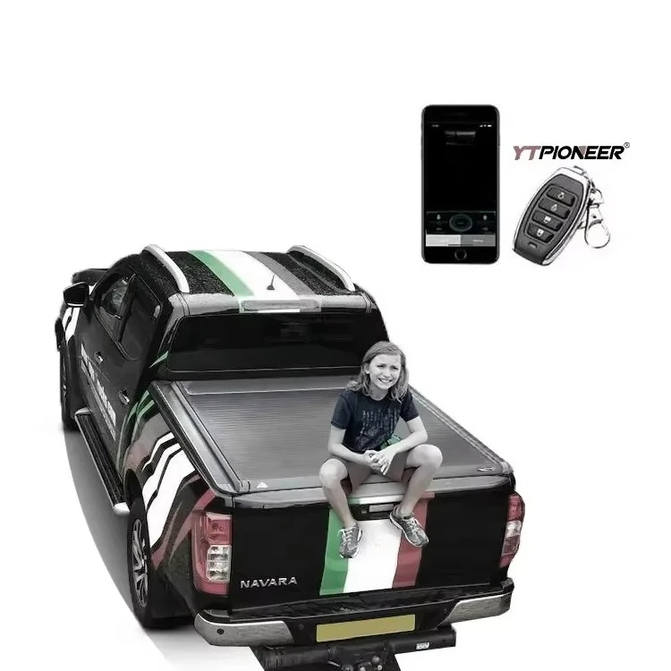 YTPIONEER Aluminum Hard Retractable Pickup Truck Bed Cover Electric Tonneau Cover For Nissan Navara NP300 Double Cab
YTPIONEER Aluminum Hard Retractable Pickup Truck Bed Cover Electric Tonneau Cover For Nissan Navara NP300 Double Cab