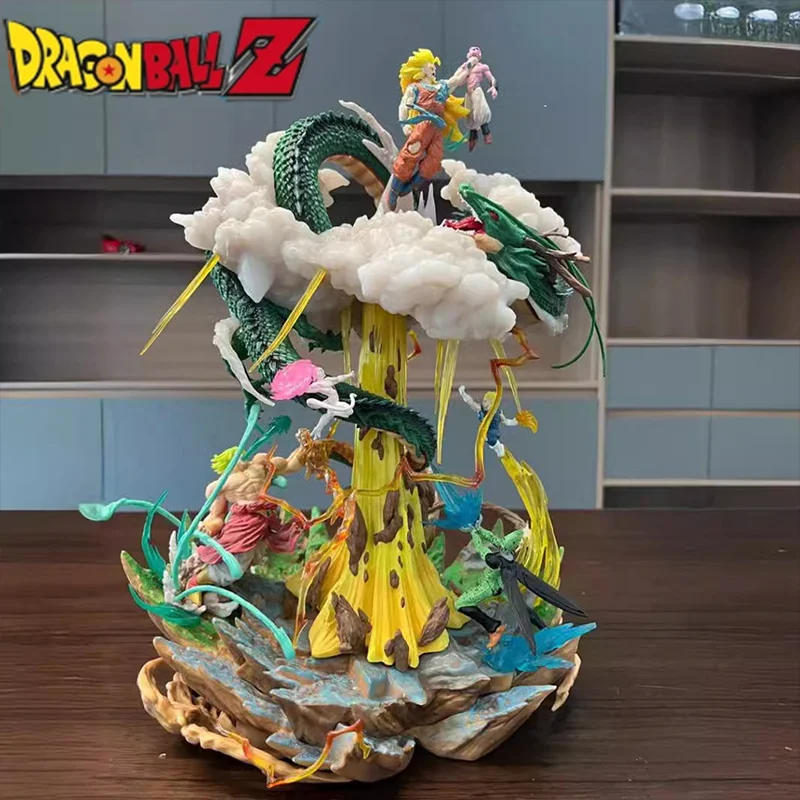 36cm Anime Dragon Ball Z Figure Luminous Son Goku Vs Vegeta Action Figurine Anime Collection Pvc Model Doll Large Statue Toy
36cm Anime Dragon Ball Z Figure Luminous Son Goku Vs Vegeta Action Figurine Anime Collection Pvc Model Doll Large Statue Toy