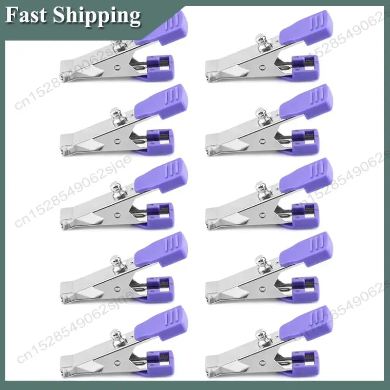 -ABKM Veterinary Electrode Clip, 10 Pack Universal Accurate EKG/ECG Limb Clip Multi-Function Clamp Adapters
-ABKM Veterinary Electrode Clip, 10 Pack Universal Accurate EKG/ECG Limb Clip Multi-Function Clamp Adapters
