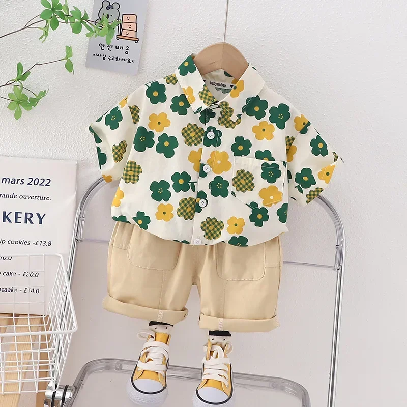 New Summer Baby Boys Clothes Suit Children Shirt Shorts 2Pcs/Sets Kids Clothing Infant Casual Sports Costume Toddler Tracksuits
New Summer Baby Boys Clothes Suit Children Shirt Shorts 2Pcs/Sets Kids Clothing Infant Casual Sports Costume Toddler Tracksuits