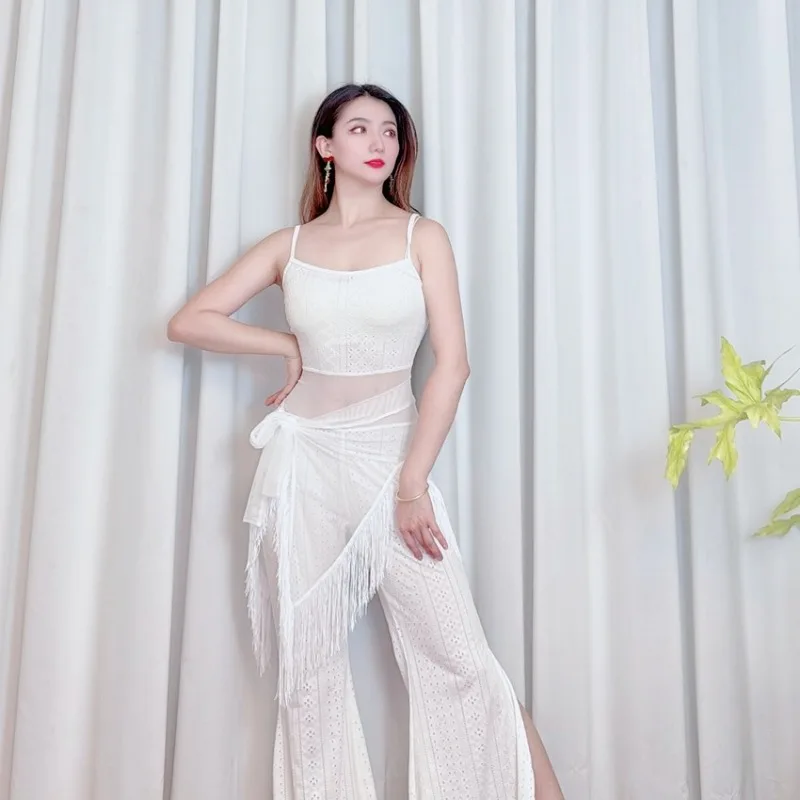 Customized Swegal Belly Dance Practice Dress Cave Cotton Jumpsuit Set Oriental Dance Costumes
Customized Swegal Belly Dance Practice Dress Cave Cotton Jumpsuit Set Oriental Dance Costumes