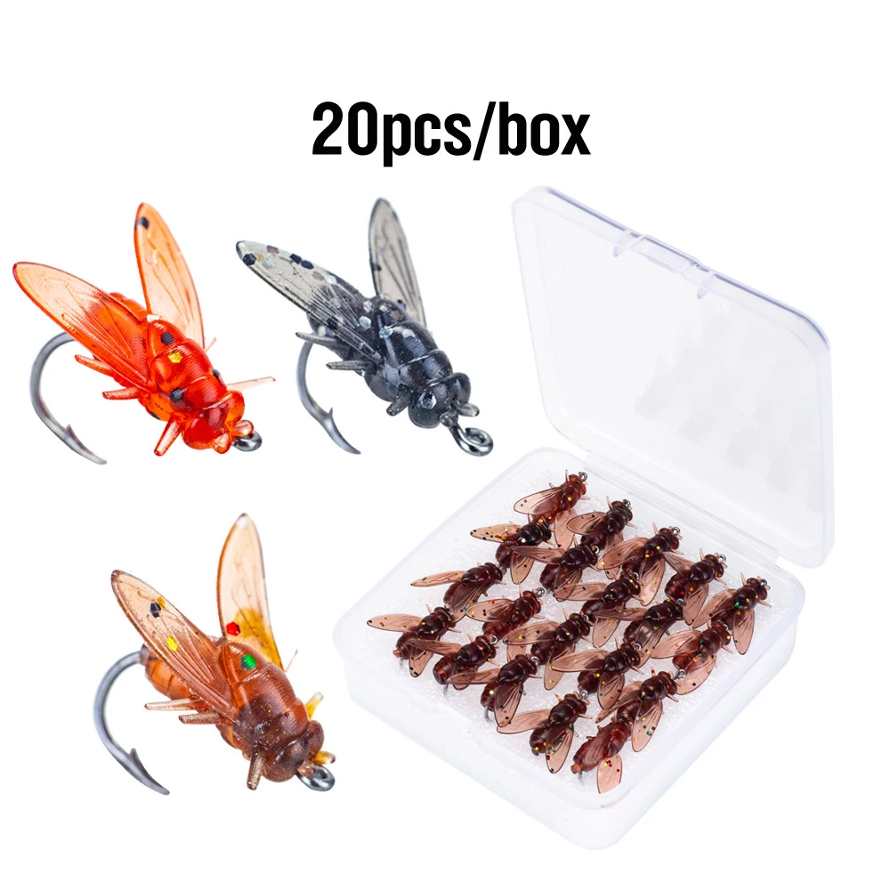 20 шт., бионическая нахлыстовая приманка, имитация мух, рыболовная приманка, приманка для ловли форели, нахлыстом, приманки для плавания нахлыстом, рыболовные снасти
20 шт., бионическая нахлыстовая приманка, имитация мух, рыболовная приманка, приманка для ловли форели, нахлыстом, приманки для плавания нахлыстом, рыболовные снасти