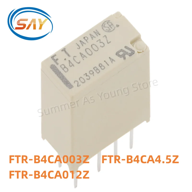 5PCS FT FTR-B4CA003Z B4CA003Z FTR-B4CA4.5Z B4CA4.5Z FTR-B4CA012Z B4CA012Z 8PINS 1A 3VDC 4.5VDC 12VDC Signal Relay Original NEW
5PCS FT FTR-B4CA003Z B4CA003Z FTR-B4CA4.5Z B4CA4.5Z FTR-B4CA012Z B4CA012Z 8PINS 1A 3VDC 4.5VDC 12VDC Signal Relay Original NEW