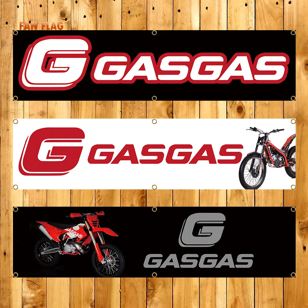 60X240cm GasGas Flag Red Motorcycle Banner Flag Polyester Printed Garage or Outdoor Decoration Tapestry
60X240cm GasGas Flag Red Motorcycle Banner Flag Polyester Printed Garage or Outdoor Decoration Tapestry