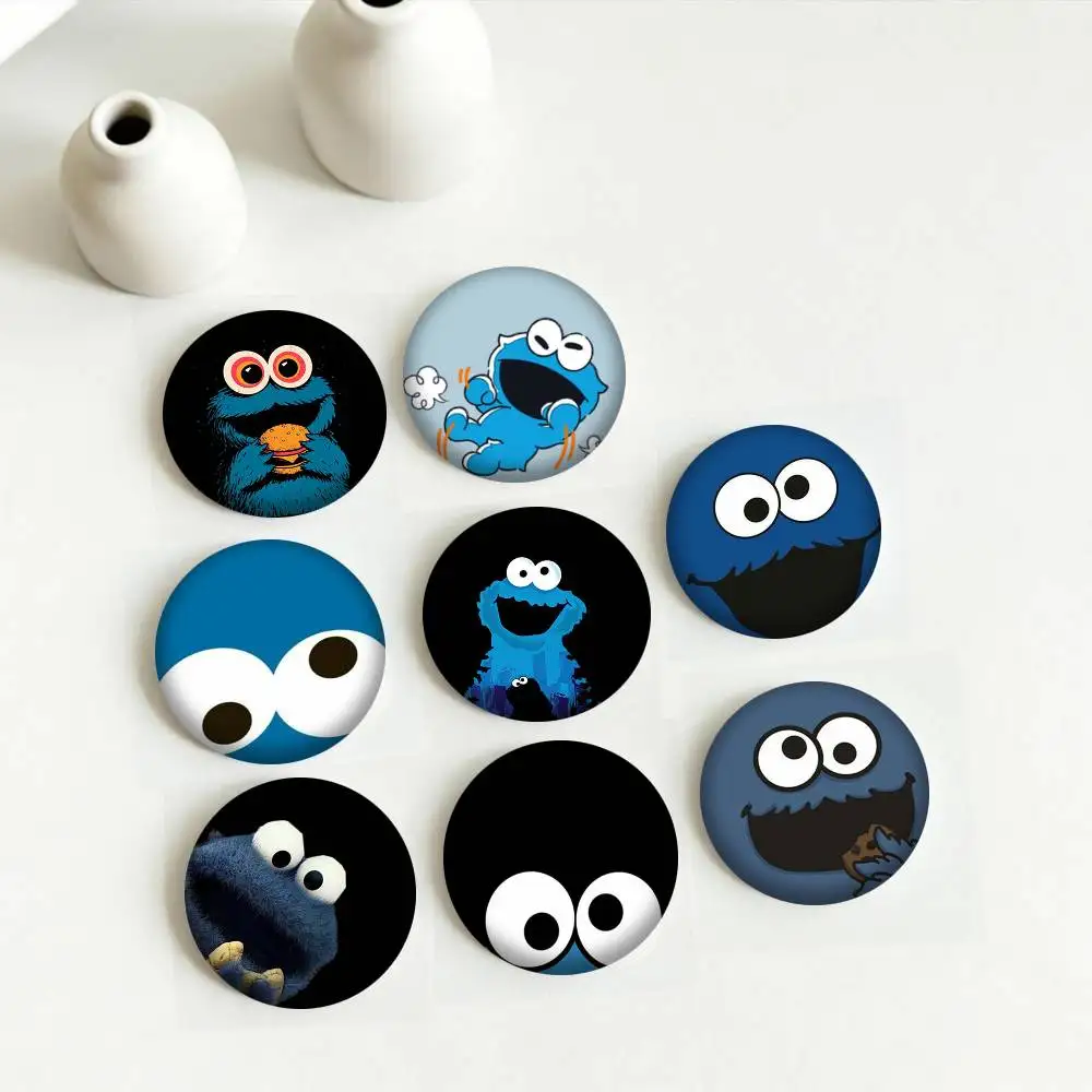 C-Cute Cartoon C-Cookie Monster 25 32 44 58 75mm Badges Personalized Round Brooches Pins Accessory Gift
C-Cute Cartoon C-Cookie Monster 25 32 44 58 75mm Badges Personalized Round Brooches Pins Accessory Gift