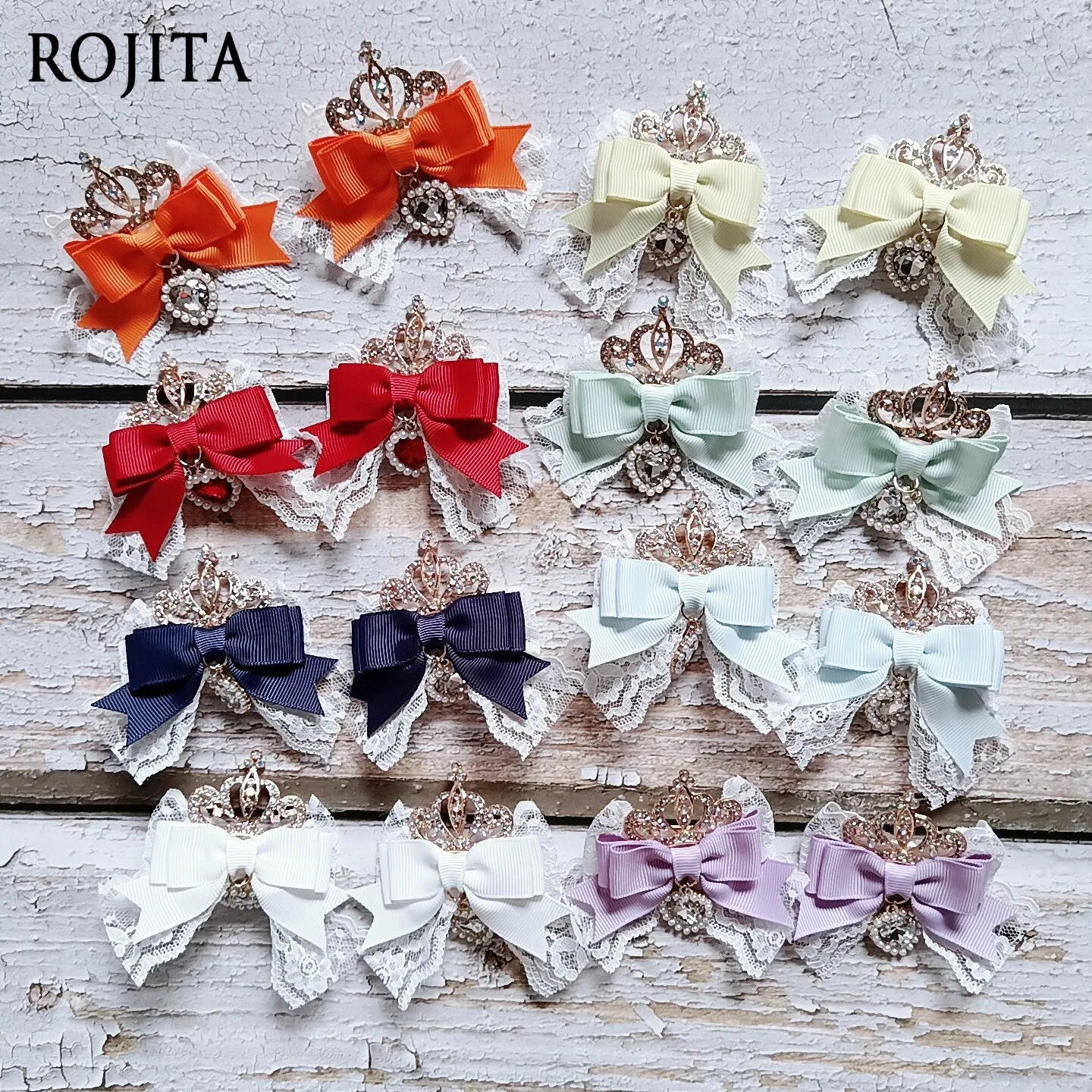 Japanese Mass Produced Summer Cute Bow Lace Rhinestone Lolita Hair Clip Headwear Sweet Kawaii Hairpin Apparel Accessories Women
Japanese Mass Produced Summer Cute Bow Lace Rhinestone Lolita Hair Clip Headwear Sweet Kawaii Hairpin Apparel Accessories Women