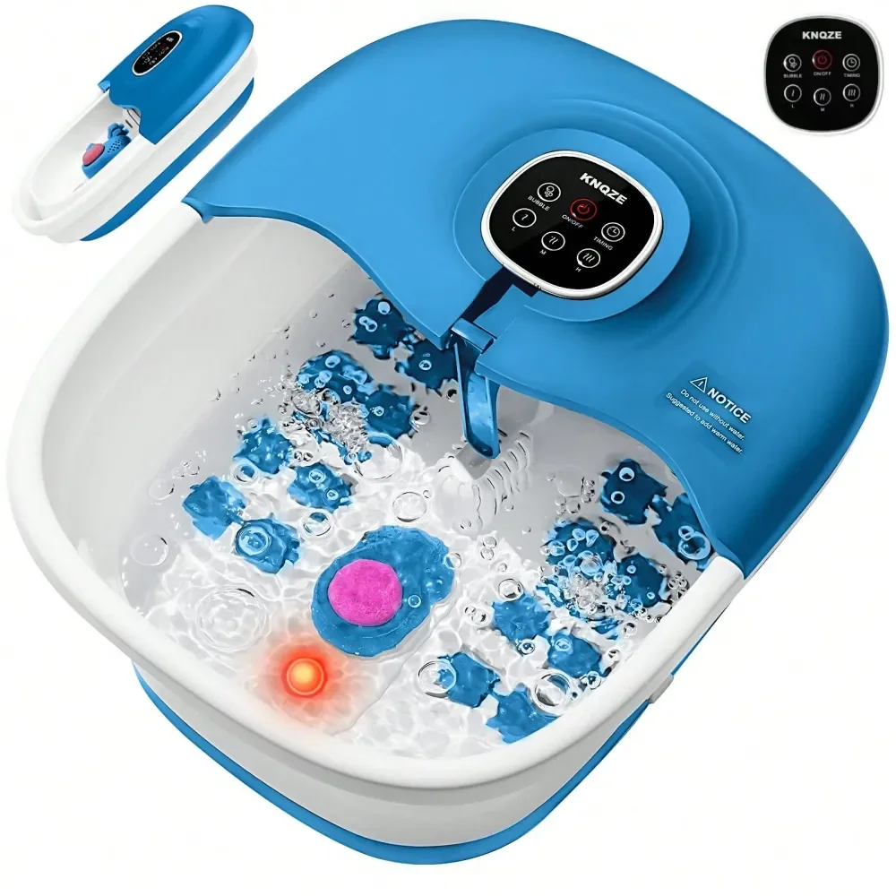 Bath Spa With Heat And Massage And Jets, 16 Massage Rollers Bubble, Electric Foot Bath Massager With Pumice Stone, Collapsible P
Bath Spa With Heat And Massage And Jets, 16 Massage Rollers Bubble, Electric Foot Bath Massager With Pumice Stone, Collapsible P